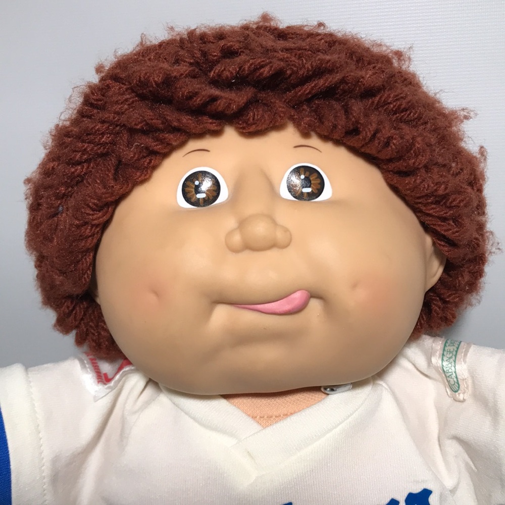 CPK Vintage 1986 Cabbage Patch Kids All-Stars Doll LA Dodgers MLB Baseball - Picture 2 of 12